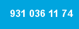 931 036 11 74